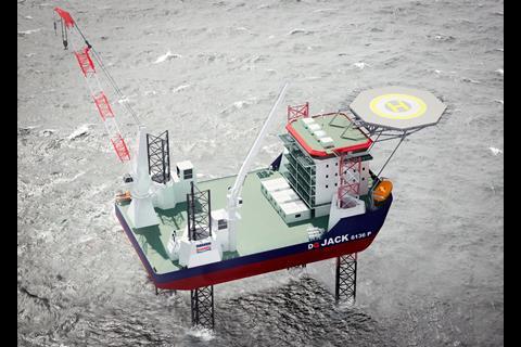 Damen’s DG Jack provides a stable, flexible platform